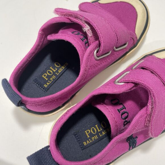 Lot Of 3 Toddler Girls Sneakers Boots Polo Sketchers Circo Sz 5 - 6 Pink Purple - Picture 8 of 16